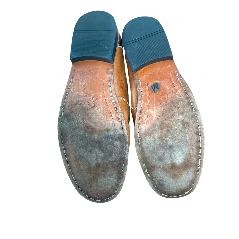 Jaca Mexican Hand made Mens Loafer Brown on BrownAlligator LookLeather Shoe 13.5